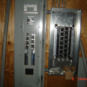 Electrical panel inspection in commercial building